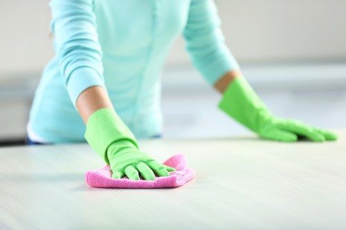 Routine cleaning service helping maintain a clean and organised Islington home